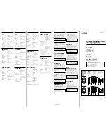 Preview for 1 page of Sony XS-F694R Instructions