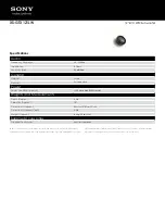 Preview for 1 page of Sony XS-GTX121LW Specifications