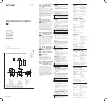 Sony XS-H20S Instructions preview