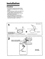 Preview for 2 page of Sony XS-L1030 Installation/Connections