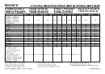 Sony XS-L1040F - Subwoofer Specifications preview