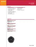 Preview for 1 page of Sony XS-L123P5B Marketing Specifications