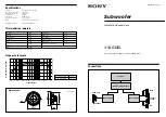 Sony XS-L830SL Installation/Connections preview