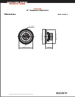 Preview for 2 page of Sony XS-L836 Specifications