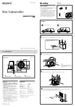 Preview for 1 page of Sony XS-NW12022E Instructions