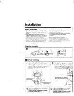 Preview for 8 page of Sony XS-TL1 Instructions Manual