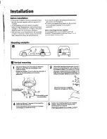 Preview for 9 page of Sony XS-TL1 Instructions Manual