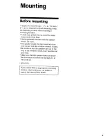 Preview for 5 page of Sony XS-V1331 Instructions Manual