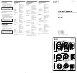 Preview for 1 page of Sony XS-V1342A Instructions