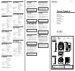 Sony XS-V6950G Instructions preview