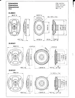 Предварительный просмотр 2 страницы Sony XS-W1621 Marketing Instructions For Use Manual