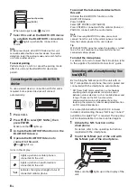 Preview for 8 page of Sony XSP-N1BT Operating Instructions Manual