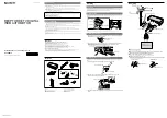 Предварительный просмотр 1 страницы Sony XT-500DTV User'S Installation And Operation Manual