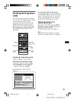 Preview for 15 page of Sony XT-DTV1 Operating Instructions Manual