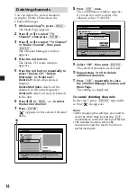 Preview for 14 page of Sony XT-DTV20LN Operating Instructions Manual