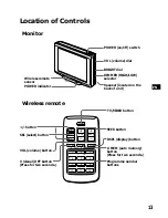 Предварительный просмотр 13 страницы Sony XTL-6100 Operating Instructions Manual