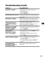 Preview for 17 page of Sony XTL-6100 Operating Instructions Manual