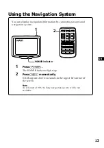 Preview for 13 page of Sony XTL-6100MK2 Operating Instructions Manual