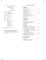 Предварительный просмотр 2 страницы Sony XTL-750W Service Manual