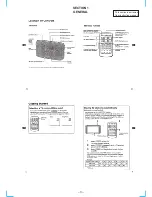 Предварительный просмотр 3 страницы Sony XTL-750W Service Manual