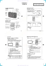 Preview for 3 page of Sony XVM-750WEX Service Manual