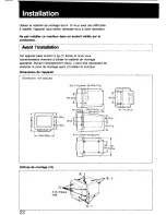 Preview for 22 page of Sony XVM-80 Operating Instructions Manual