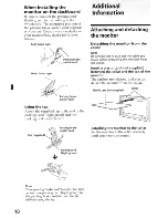 Preview for 10 page of Sony XVM-862 Operating Instructions Manual