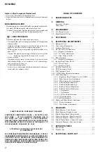 Preview for 2 page of Sony XVM-B62 Service Manual