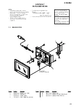 Предварительный просмотр 29 страницы Sony XVM-B62 Service Manual