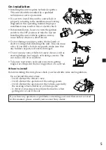 Preview for 5 page of Sony XVM-F65 Operating Instructions Manual