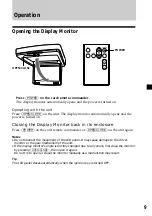 Preview for 9 page of Sony XVM-R75 Operating Instructions Manual