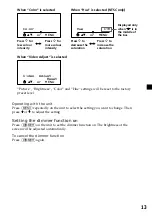 Preview for 13 page of Sony XVM-R75 Operating Instructions Manual