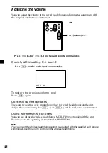 Preview for 14 page of Sony XVM-R75 Operating Instructions Manual