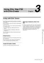 Preview for 31 page of Sony Ziris Canvas BZSQ-VW001 Installation And User Manual