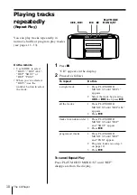 Preview for 10 page of Sony ZS-2000 Primary Operating Instructions Manual