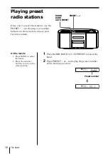 Preview for 16 page of Sony ZS-2000 Primary Operating Instructions Manual