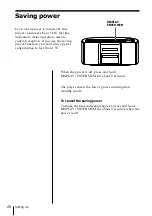 Preview for 28 page of Sony ZS-2000 Primary Operating Instructions Manual