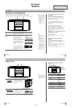 Preview for 4 page of Sony ZS-2000 Primary Service Manual