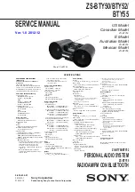 Sony ZS-BTY50 Service Manual preview