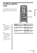 Preview for 13 page of Sony ZS-D5 Operating Instructions Manual