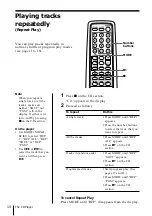 Предварительный просмотр 14 страницы Sony ZS-D5 Operating Instructions Manual