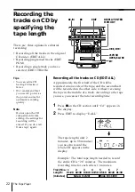 Preview for 22 page of Sony ZS-D5 Operating Instructions Manual