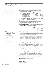 Preview for 30 page of Sony ZS-D5 Operating Instructions Manual