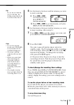 Preview for 33 page of Sony ZS-D5 Operating Instructions Manual