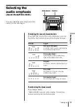 Предварительный просмотр 39 страницы Sony ZS-D5 Operating Instructions Manual