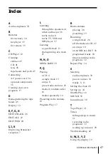 Preview for 47 page of Sony ZS-D5 Operating Instructions Manual