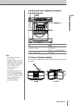 Preview for 7 page of Sony ZS-D50 Operating Instructions  (primary manual) Operating Instructions Manual