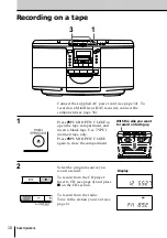 Preview for 10 page of Sony ZS-D50 Operating Instructions  (primary manual) Operating Instructions Manual