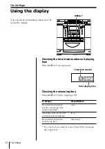 Preview for 12 page of Sony ZS-D50 Operating Instructions  (primary manual) Operating Instructions Manual
