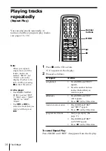 Preview for 14 page of Sony ZS-D50 Operating Instructions  (primary manual) Operating Instructions Manual